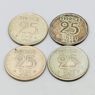 4 25 ore Sweden 1952-1961 S400 9.28g 17mm