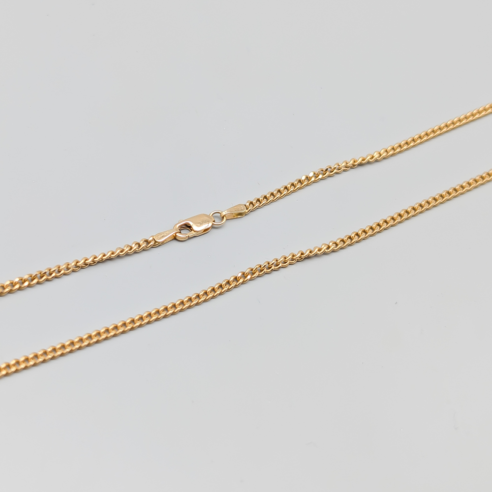 50.5cm Curb Chain in Gold 18K 8.63g