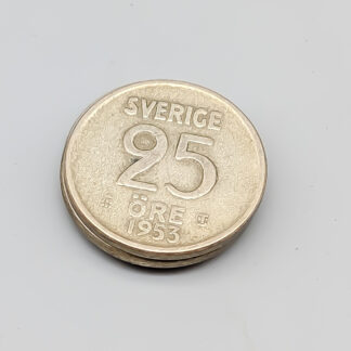 3 25 ore Sweden 1952-1961 S400 6.97g 17mm