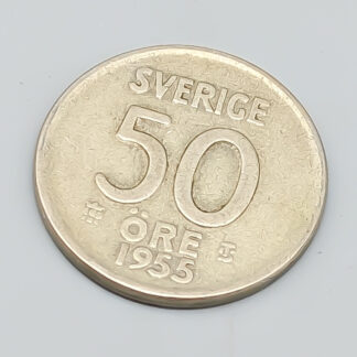 50 ore Sweden 1955 S400 4.76g 24mm