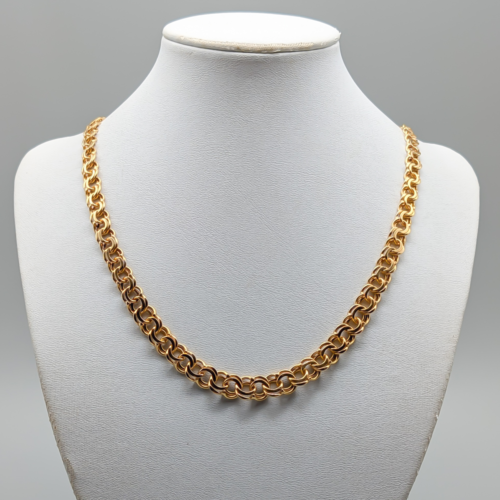 46.5cm Graduated Bismarck Chain in Gold 18K 36.21g