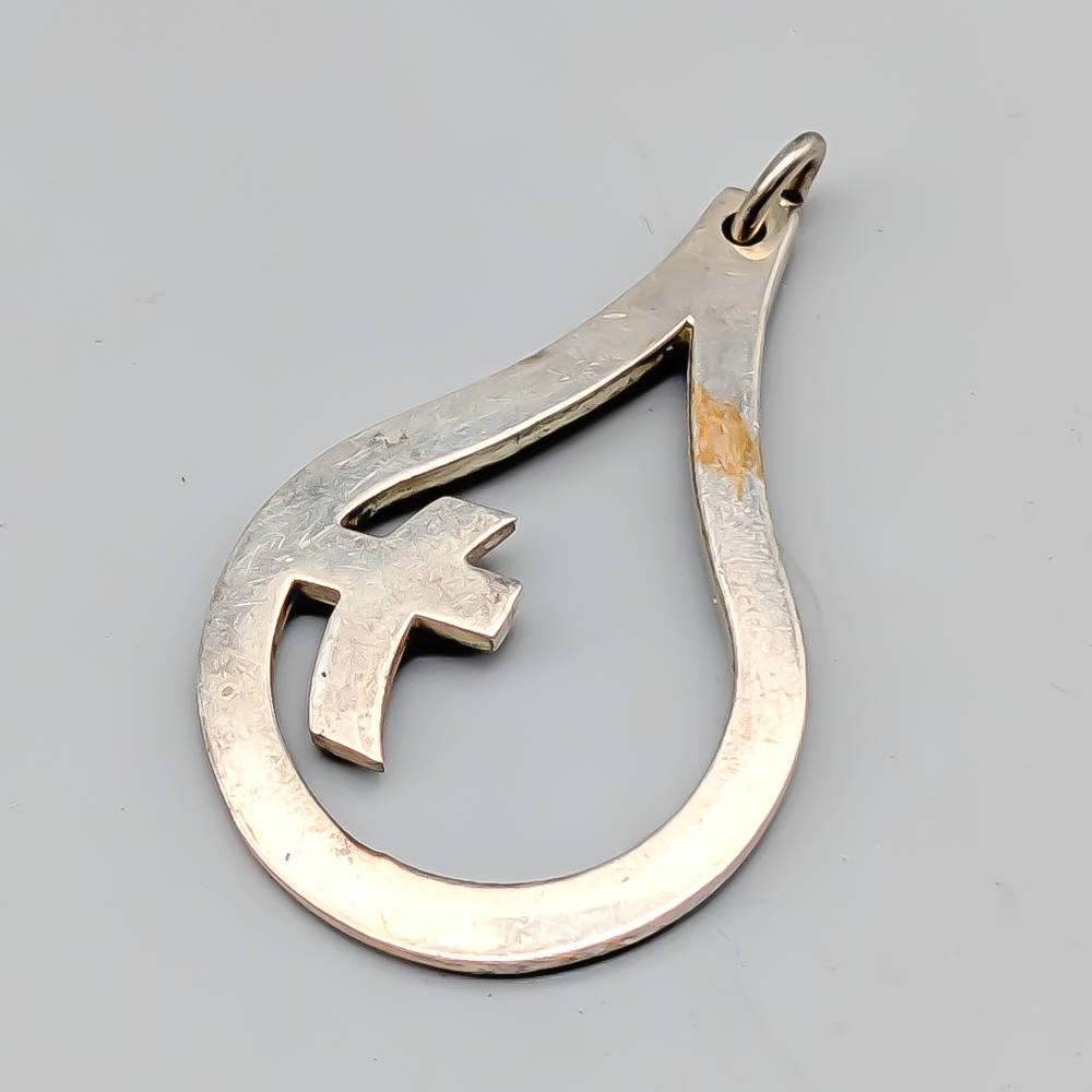 Pendant in Silver Dopdroppe S925 4.01g 34mm