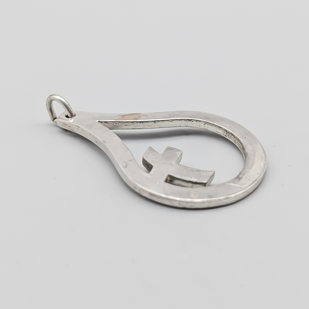 Pendant in Silver Dopdroppe S925 4.01g 34mm - Image 2