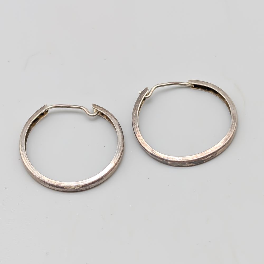 Hoops in Silver S830 0.48g 17mm