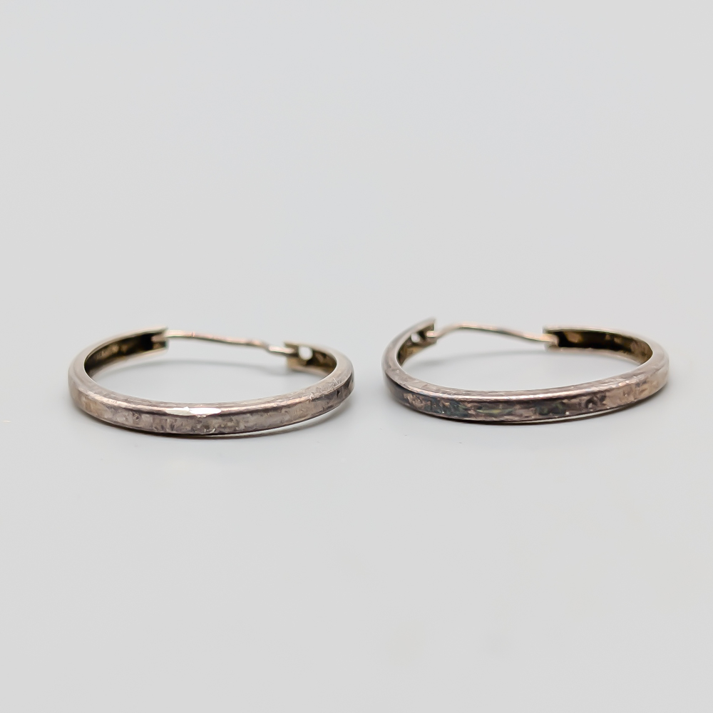 Hoops in Silver S830 0.48g 17mm - Image 2