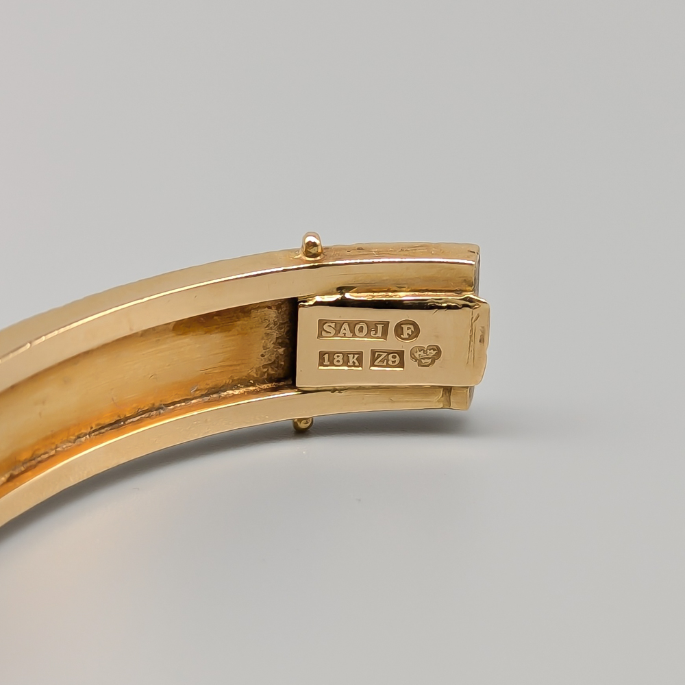 18cm Bangle Goldarmstrap 18K 36.96g - Image 3