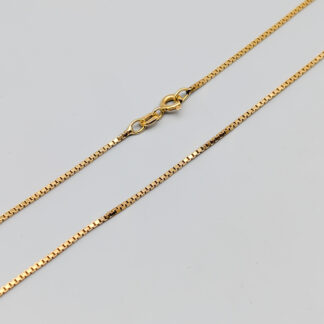 51cm Box Chain in Gold 18K 4.88g