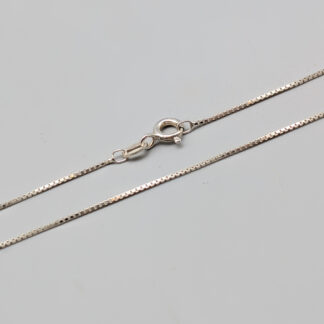 38cm Box Chain in Silver S925 1.54g