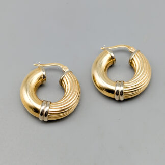 Hoops in Gold 18K 5.44g 23mm