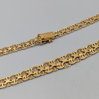 44.5cm Graduated X-Chain in Gold 18K 20.31g