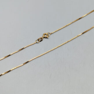 50cm Box Chain in Gold 18K 3.74g