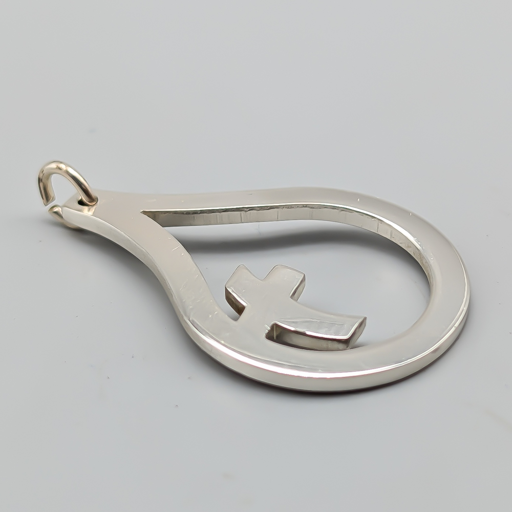 Pendant in Silver Dopdroppe S925 3.91g 33mm