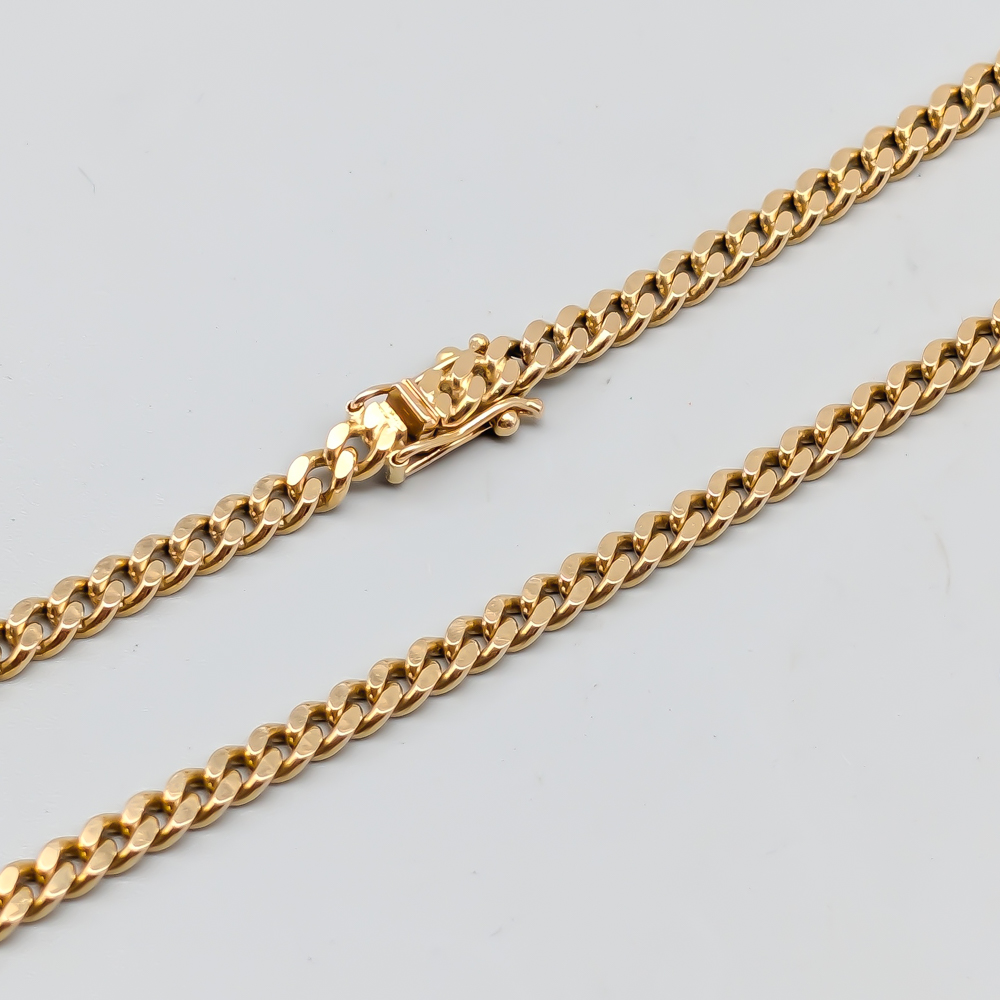 46cm Joáns Curb Chain in Gold 18K 24.87g