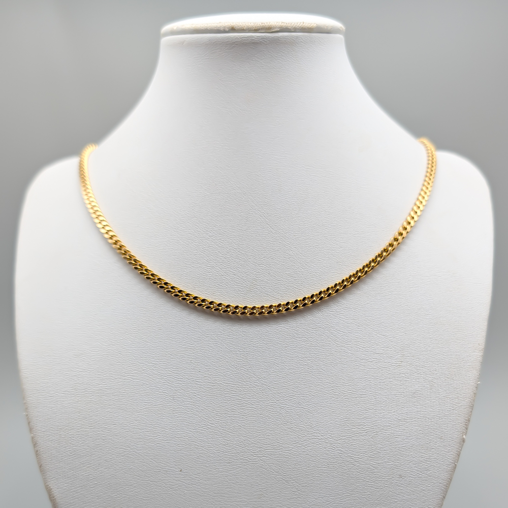 46cm Joáns Curb Chain in Gold 18K 24.87g - Image 2
