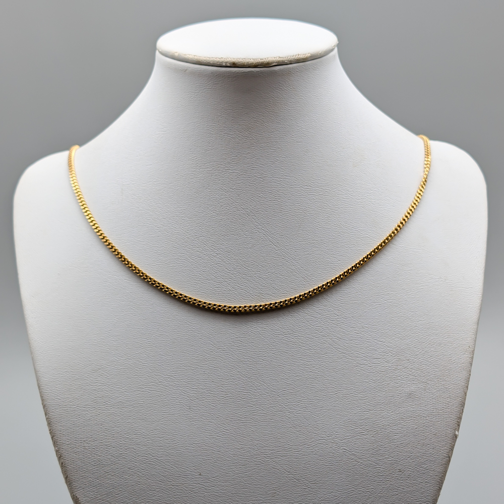 70.5cm Curb Chain in Gold 18K 16.1g