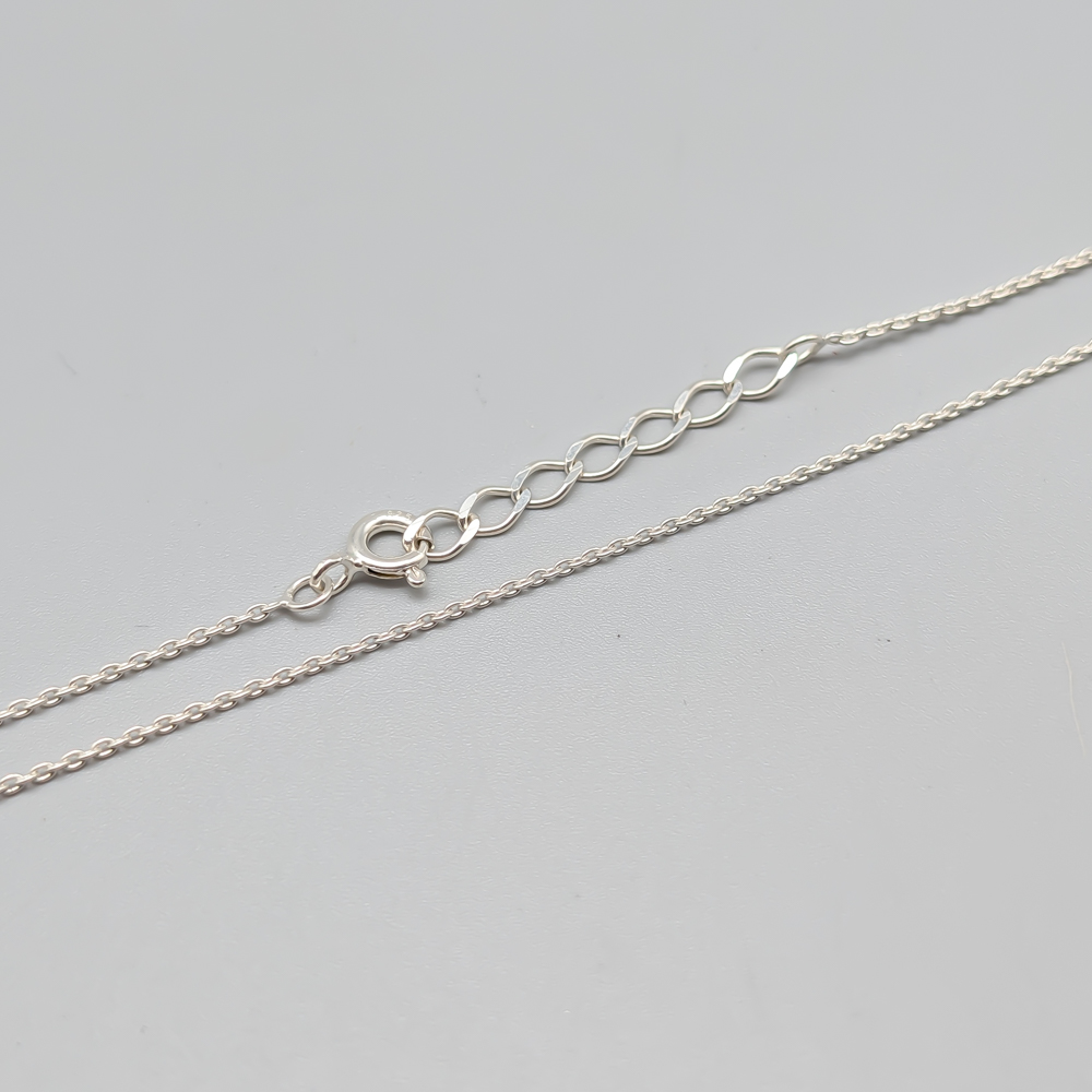 45.5cm Cable Chain in Silver S925 2.06g