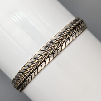 19cm Bracelet in White Gold 18K 17.75g