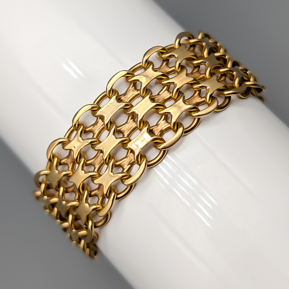 19cm X-Chain in Gold 18K 38.92g