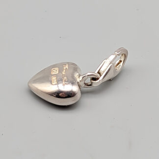 Thomas Sabo Charm in Silver Heart with White Stone S925 2.54g 20mm