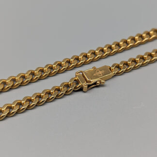 45cm Curb Chain in gold 18K 39.94g