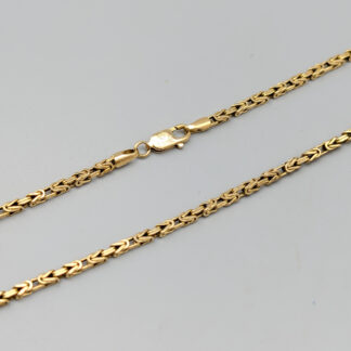 56.5cm Byzantine Chain in Gold 18K 17.43g