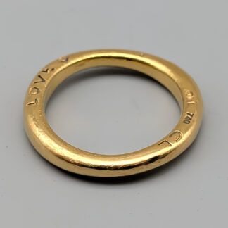 Ole Lynggaard Ring in Gold "Love 3" 18K 11.02g 20mm
