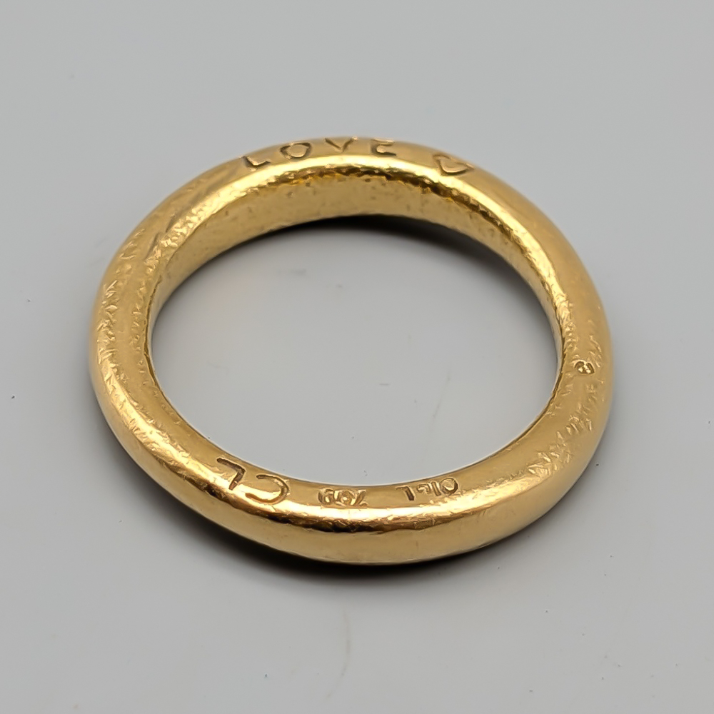 Ole Lynggaard Ring in Gold "Love 3" 18K 9.97g 19.5mm - Image 2