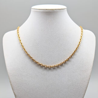 59cm Diamond Cut Cable Chain in Gold 18K 32.98g