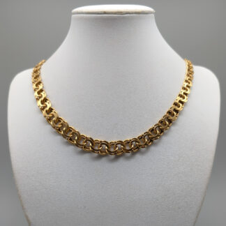 44.5cm Graduated Bismarck Chain in Gold 18K 51.42g