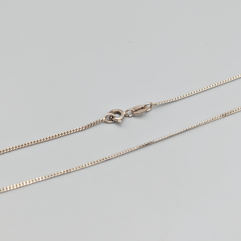 42cm Curb Chain in Silver S925 1.74g