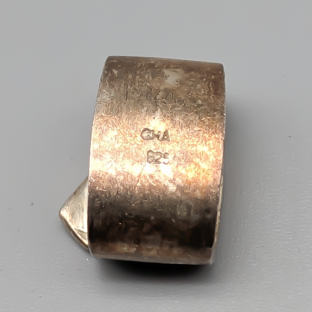 Pendant in Silver with White Stone S925 3.77g 15mm - Image 2