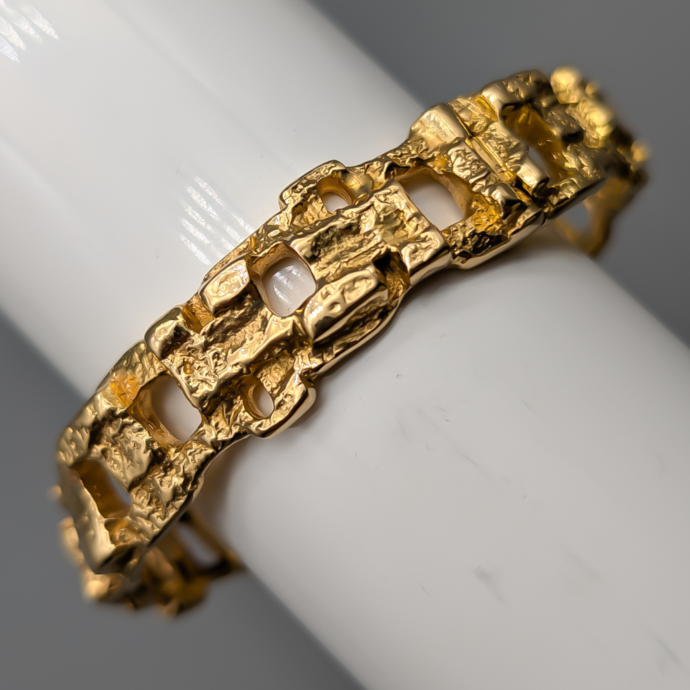 20cm G:son Liedholm Bangle bracelet in Gold 18K 80.4g