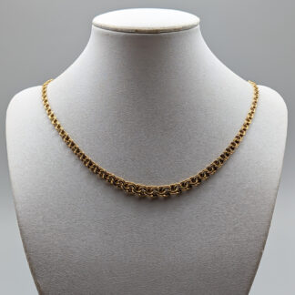 46cm Graduated Bismarck Chain in Gold 18K 15.94g