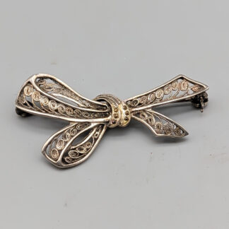 Brooch in Silver Filigree S830 3.84g 43mm