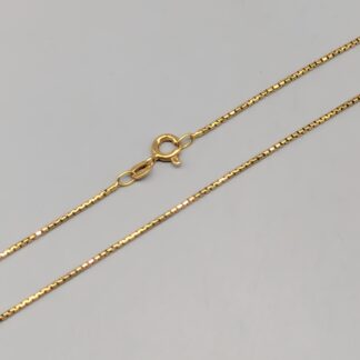 38.5cm Box Chain in Gold 18K 3.95g