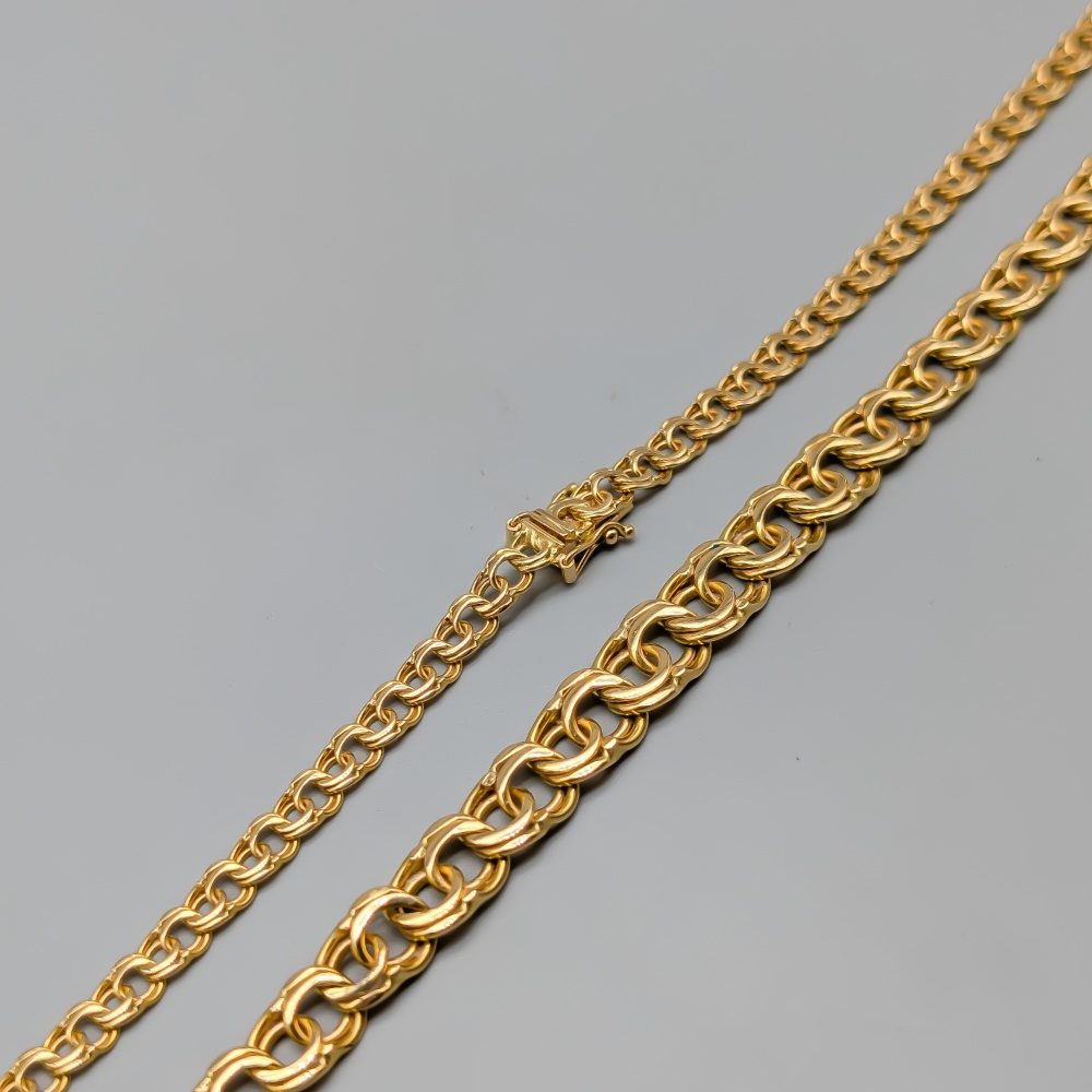 45cm Bismarck Chain in Gold 18K 27.07g - Image 2