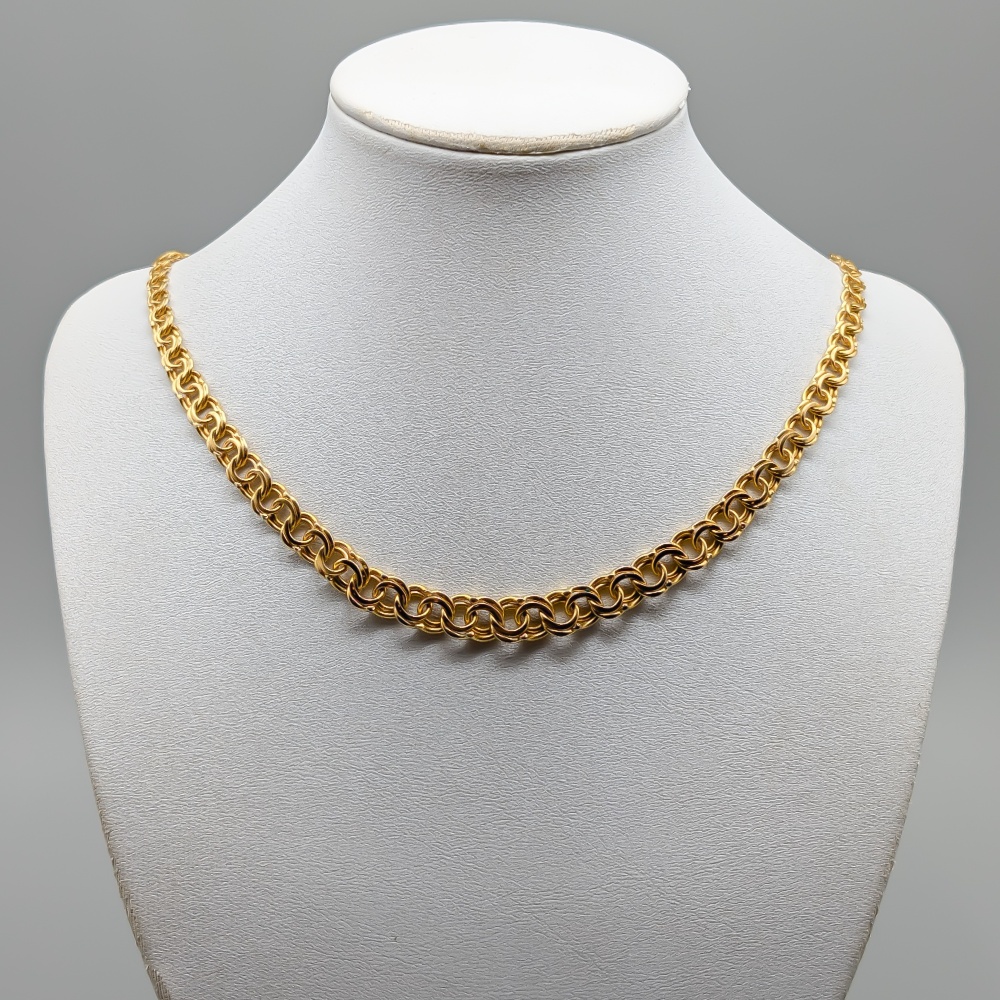 45cm Bismarck Chain in Gold 18K 27.07g