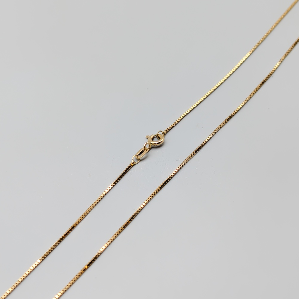50cm Box Chain in Gold 18K 2.69g