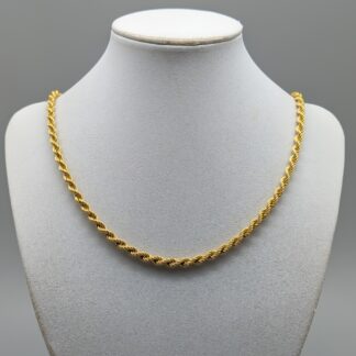 50.5cm Rope Chain in Gold 18K 15.28g