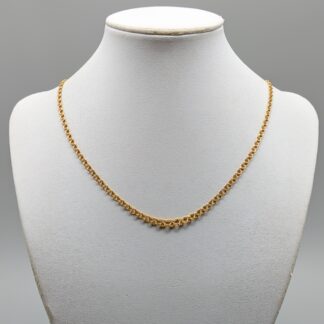 43cm Graduated Bismarck Chain in Gold 18K 5.28g