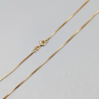42cm Box Chain in Gold 18K 4.29g