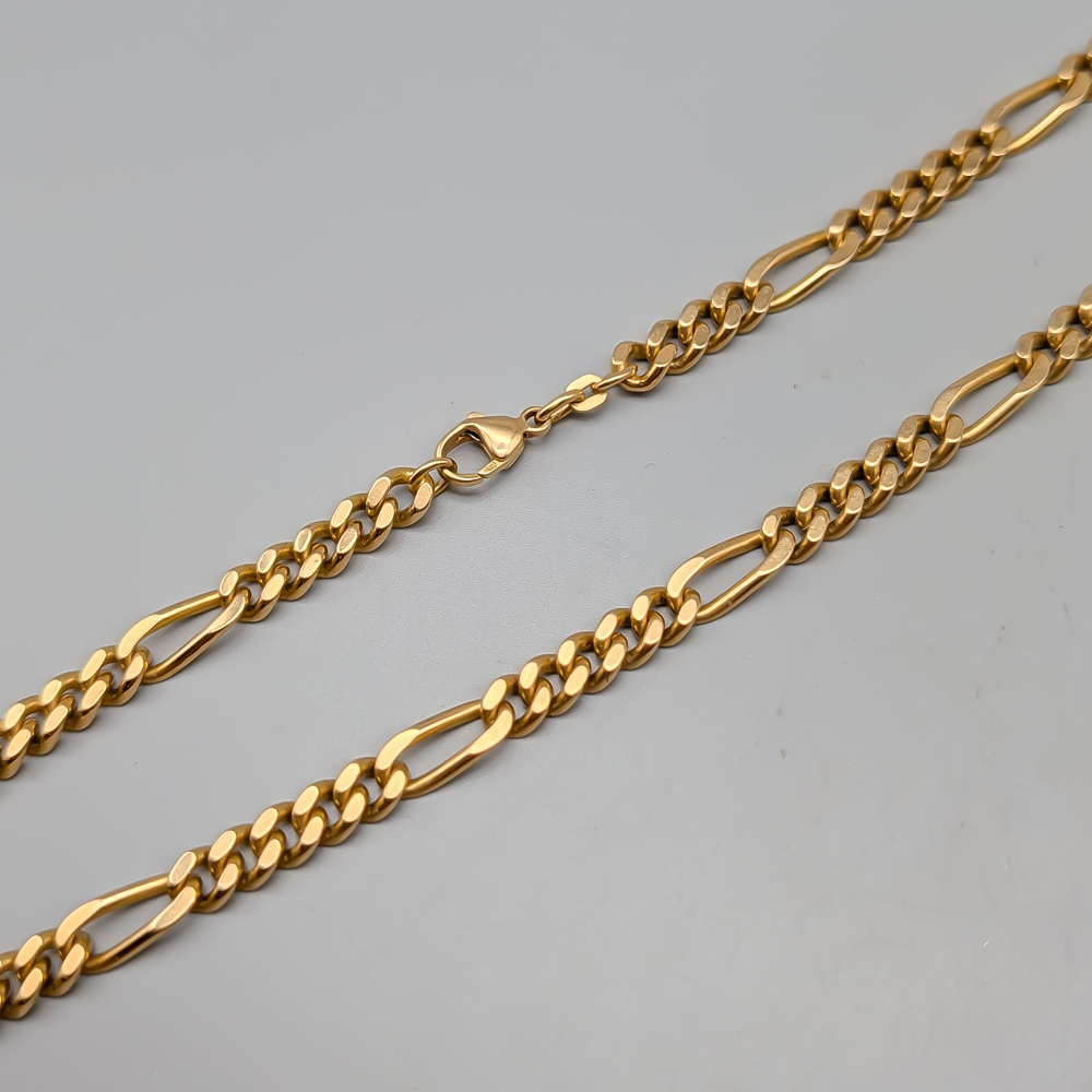 51.5cm Figaro Chain in Gold 18K 60.78g - Image 2