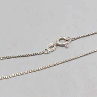 42.5cm Curb Chain in Silver S925 1.75g