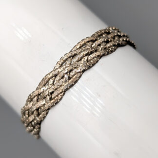 19cm Braided Bracelet in Silver S925 8.11g