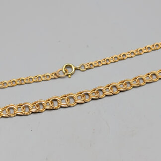 44cm Graduated Bismarck Chain in Gold 18K 10.54g