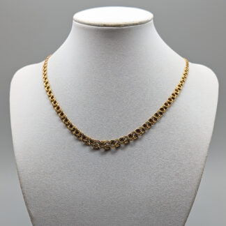 40cm Graduated Bismarck Chain in Gold 18K 13.43g