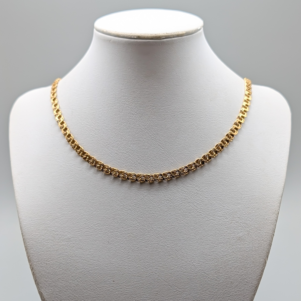 44.5cm Bismarck Chain in Gold 18K 14.56g