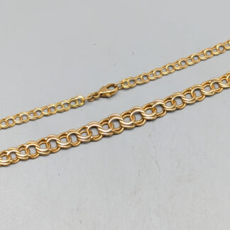 44.5cm Graduated Bismarck Chain in Gold 18K 11.14g
