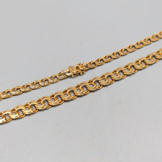 43cm Graduated Bismarck Chain in Gold 18K 24.45g