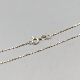 41cm Box Chain in Silver S925 1.68g